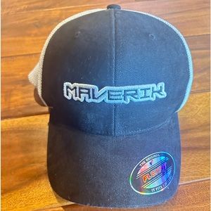 Maverik flexfit Bitter Lacrosse baseball style hat NEW